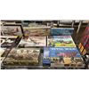 Image 2 : SHELF OF ASSORTED AIRCRAFT & MILITARY FIGURE MODEL KITS