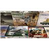 Image 3 : SHELF OF ASSORTED AIRCRAFT, SHIP & MILITARY VEHICLE MODEL KITS