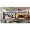 Image 4 : SHELF OF ASSORTED AIRPLANE & MILITARY VEHICLE MODEL KITS