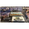 Image 2 : SHELF OF ASSORTED AIPLANE, CAR & MILITARY VEHICLE MODEL KITS