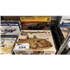 Image 2 : SHELF OF ASSORTED AIRPLANE, MILITARY VEHICLE & MILITARY FIGURE MODEL KITS