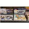 Image 3 : SHELF OF ASSORTED AIRPLANE, MILITARY VEHICLE & MILITARY FIGURE MODEL KITS