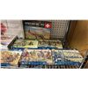 Image 2 : SHELF OF ASSORTED MODEL KITS: BATTLESHIP, AIRPLANES & ASSORTED FIGURE KITS