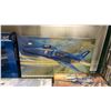 Image 2 : SHELF OF ASSORTED AIRPLANE MODEL KITS