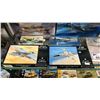 Image 6 : SHELF OF ASSORTED AIRPLANE MODEL KITS