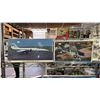 Image 5 : SHELF OF ASSORTED AIRPLANE MODEL KITS