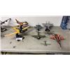 Image 1 : (8) ASSORTED SCALE MODEL AIRPLANES; (5) WITH STANDS