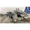 Image 2 : (8) ASSORTED SCALE MODEL AIRPLANES; (5) WITH STANDS