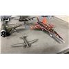Image 4 : (8) ASSORTED SCALE MODEL AIRPLANES; (5) WITH STANDS