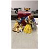 Image 2 : (9) ASSORTED DISNEY COLLECTIBLES: BEAUTY & THE BEAST, MICKEY MOUSE, MINNIE MOUSE, POCAHONTAS & MORE