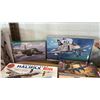Image 2 : SHELF OF ASSORTED AIRPLANE MODEL KITS