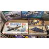 Image 4 : SHELF OF ASSORTED AIRPLANE MODEL KITS