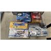 Image 2 : (8) ASSORTED MODEL KITS: AIRPLANES, BATMAN BATMISSLE, MONSTER SCENES & MORE
