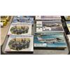 Image 5 : (9) ASSORTED AIRPLANE & BATTLE OF BRITAIN GROUND CREW & EQUIPMENT MODEL KITS