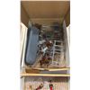 Image 2 : (2) BOXES OF ASSORTED PAINTED METAL SOLDIER MINIATURES & HORSES