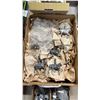 Image 2 : (5) BOXES OF ASSORTED METAL SOLDIER MINIATURES: MOST ARE UNPAINTED