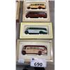Image 3 : (6) CORGI DIECAST SCALE MODEL BUSES: 2 ARE IN 2 TWIN PACKS