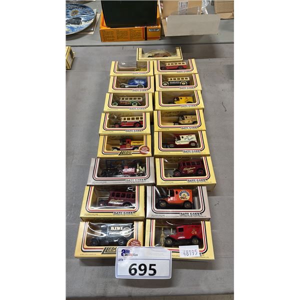 (17) ASSORTED LLEDO DIECAST SCALE MODEL "DAYS GONE" VEHICLES