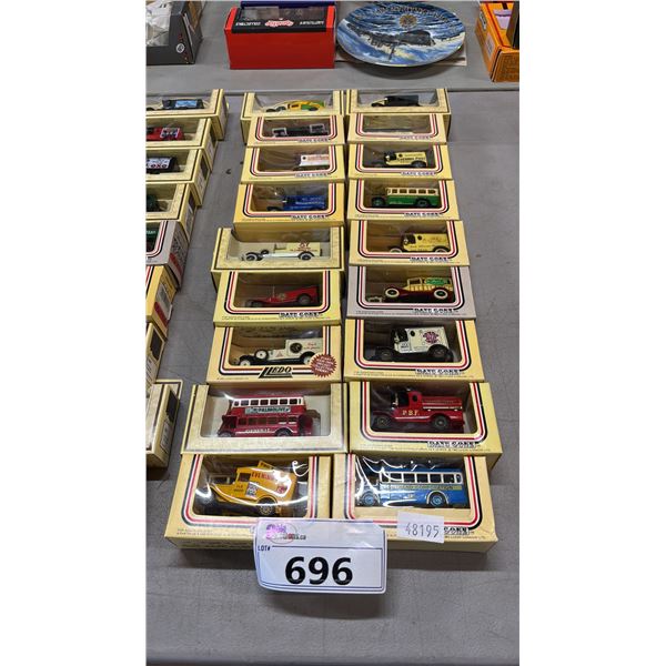 (18) ASSORTED LLEDO DIECAST SCALE MODEL "DAYS GONE" VEHICLES