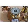 Image 3 : SCHATZ BRASS BAROMETER, (2) BRASS SHIP'S BELLS & DECORATIVE MINIATURE BRASS & COPPER DIVING HELMET