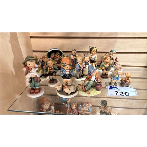 (13) ASSORTED GOEBEL PORCELAIN FIGURINES