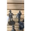 Image 6 : COLLECTION OF ASSORTED PEWTER FIGURINES
