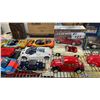 Image 3 : SHELF OF ASSORTED SCALE MODEL VEHICLES & 1 1997 CORVETTE MODEL KIT