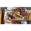 Image 2 : (9)REVELL SHERMAN M4 TANK MODEL KITS