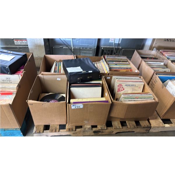 PALLET OF ASSORTED VINYL LP RECORDS