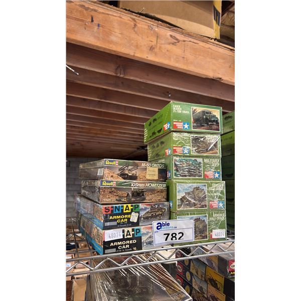 (8) ASSORTED MODEL KITS