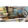Image 6 : SHELF OF ASSORTED FRAMED & UNFRAMED ARTWORK