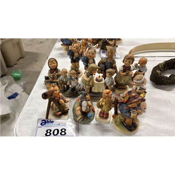 (13) ASSORTED VINTAGE GOEBEL PORCELAIN FIGURINES