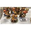 Image 2 : (10) ASSORTED VINTAGE GOEBEL PORCELAIN FIGURINES
