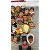 Image 5 : COLLECTION OF ASSORTED VINTAGE BOSSONS CHALKWARE HEADS