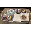 Image 2 : TOTE OF ASSORTED COLLECTOR PLATES: *TOTE INCLUDED*