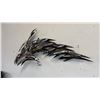 Image 3 : SCULPTED METAL FISH WALL ART: APPROX. 48.5" X 21"