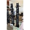Image 3 : (2) CARVED REPLICA FIRST NATIONS 21.5" TOTEM POLES