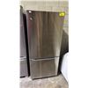 Image 1 : AVG STAINLESS STEEL FRENCH DOOR FRIDGE WITH ROLLOUT FREEZER 29.5"W