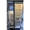 Image 2 : FRIGIDAIRE STAINLESS STEEL SIDE-BY-SIDE FRIDGE WITH WATER/ICE DISPENSER 33"W