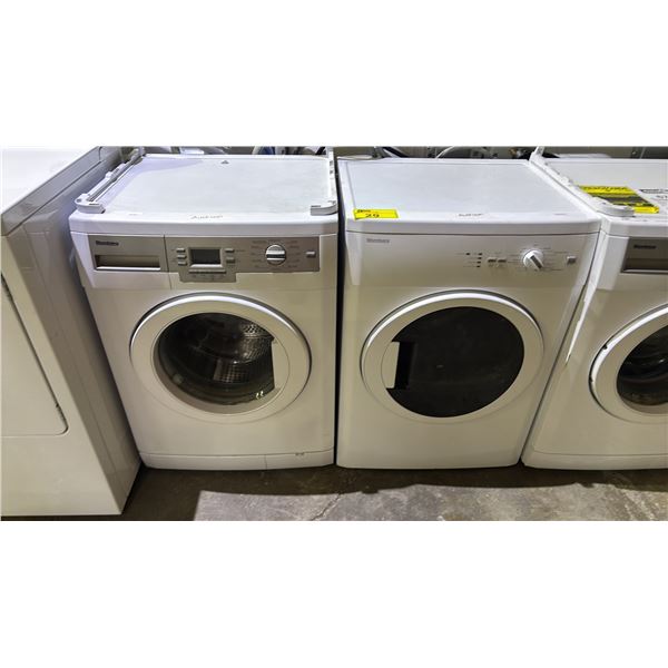 BLOMBERG APARTMENT SIZE STACKING WASHER & DRYER SET