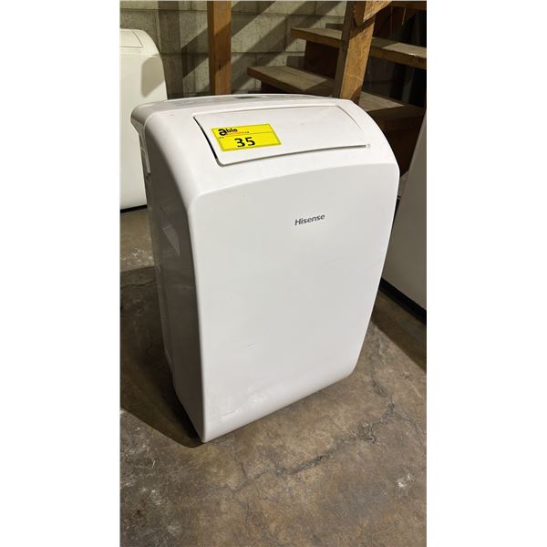 HISENSE 8,000 BTU PORTABLE AIR CONDITIONER (NO HOSE, NO REMOTE, NO ACCESSORIES)