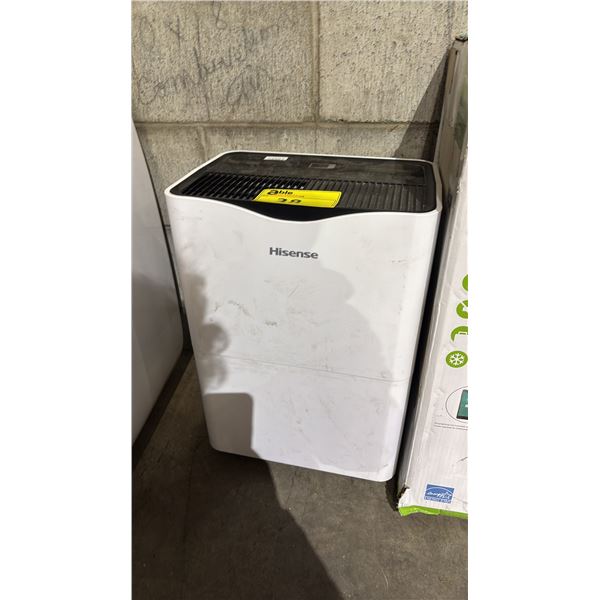 HISENSE PORTABLE DEHUMIDIFER