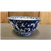 Image 2 : BLUE & WHITE FIGURAL BOWL