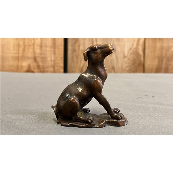 COPPER DOG ORNAMENT
