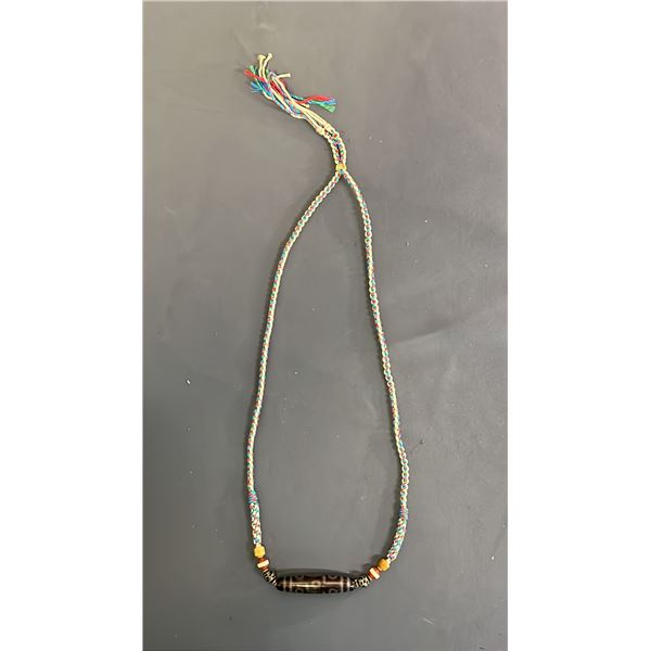 SINO-TIBETAN DZI BEAD NECKLACE