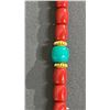 Image 2 : SIN-TIBETAN RED CORAL BRANCH NECKLACE