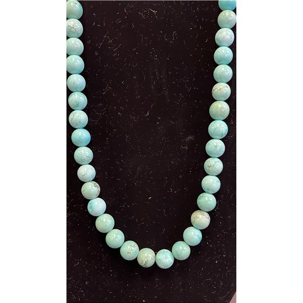 NEPAL TURQUOISE BEAD NECKLACE
