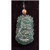 Image 2 : SPINACH GREEN NEPHRITE PENDANT
