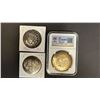 Image 4 : COLLECTION OF CASED & SEALED COINS: *UNKNOWN AUTHENTICITY*
