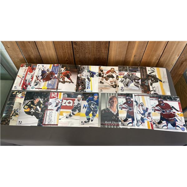 STACK OF ASSORTED 8" X 10" HOCKEY PHOTOS